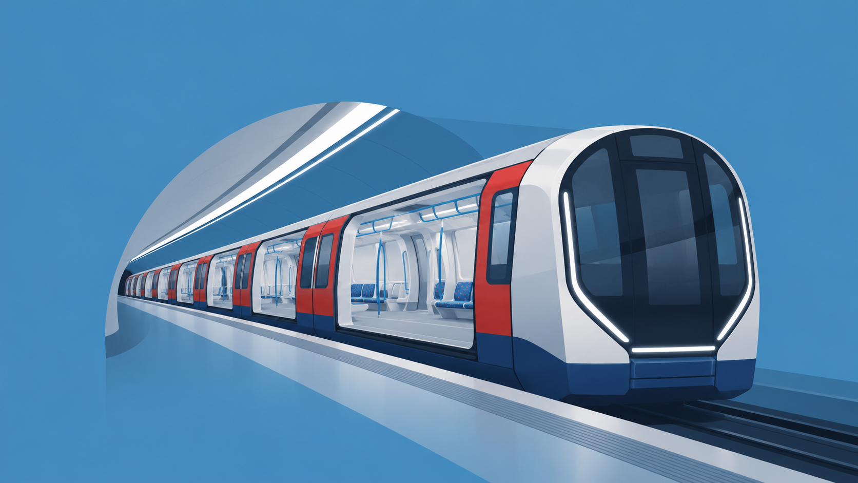 Piccadilly line trains are running late