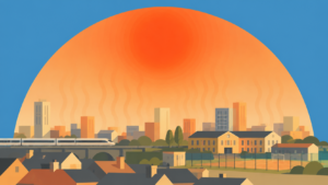 extreme heat in England and Wales