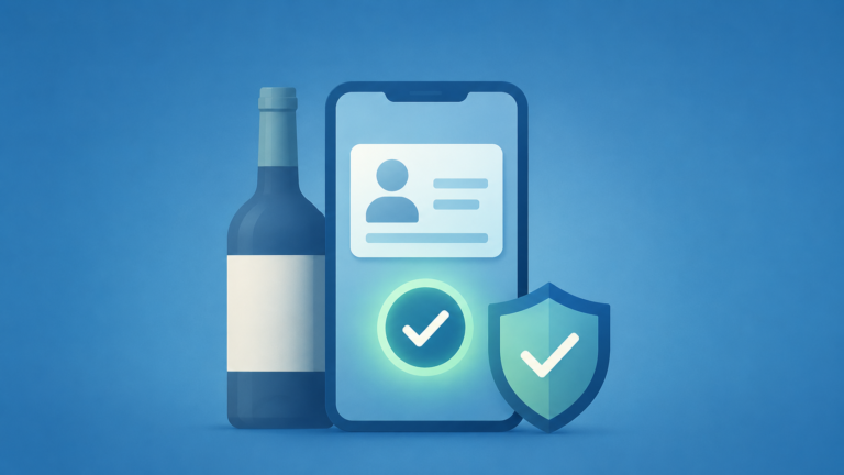 Digital age verification for alcohol sales