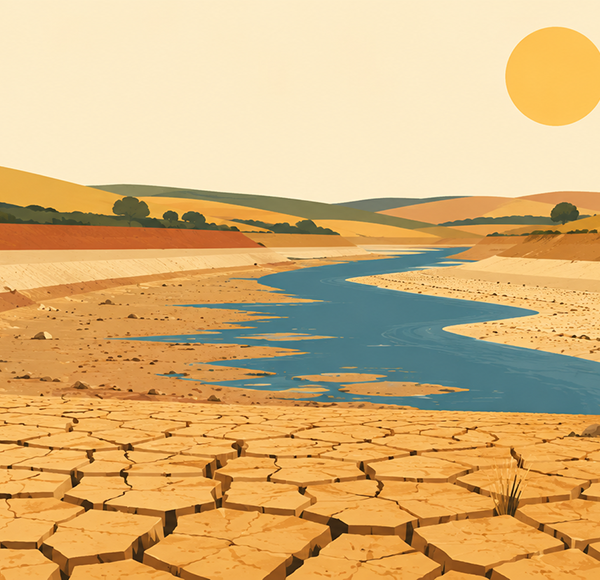Drought covers half of England
