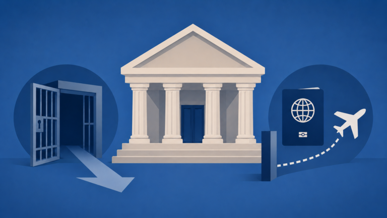 Law, freedom, and travel concepts