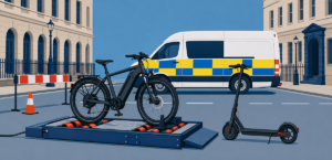 Record seizures of illegal electric two-wheelers in London