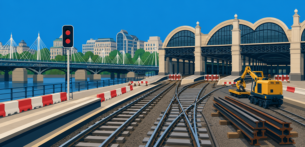two key The London stations to close for 22 days